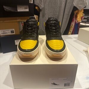 Fear of God Black and Yellow Men's Sneakers